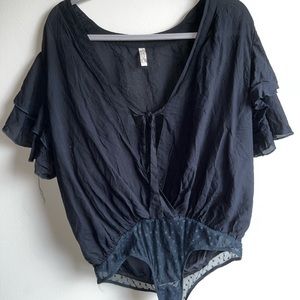 free people black body suit.